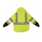 Dewalt Type R Class 3, Type R Class 3, Polyester Fleece, Hi-Vis Green / Black, 2X DSJ32-3ZGS-2X - alternate 7